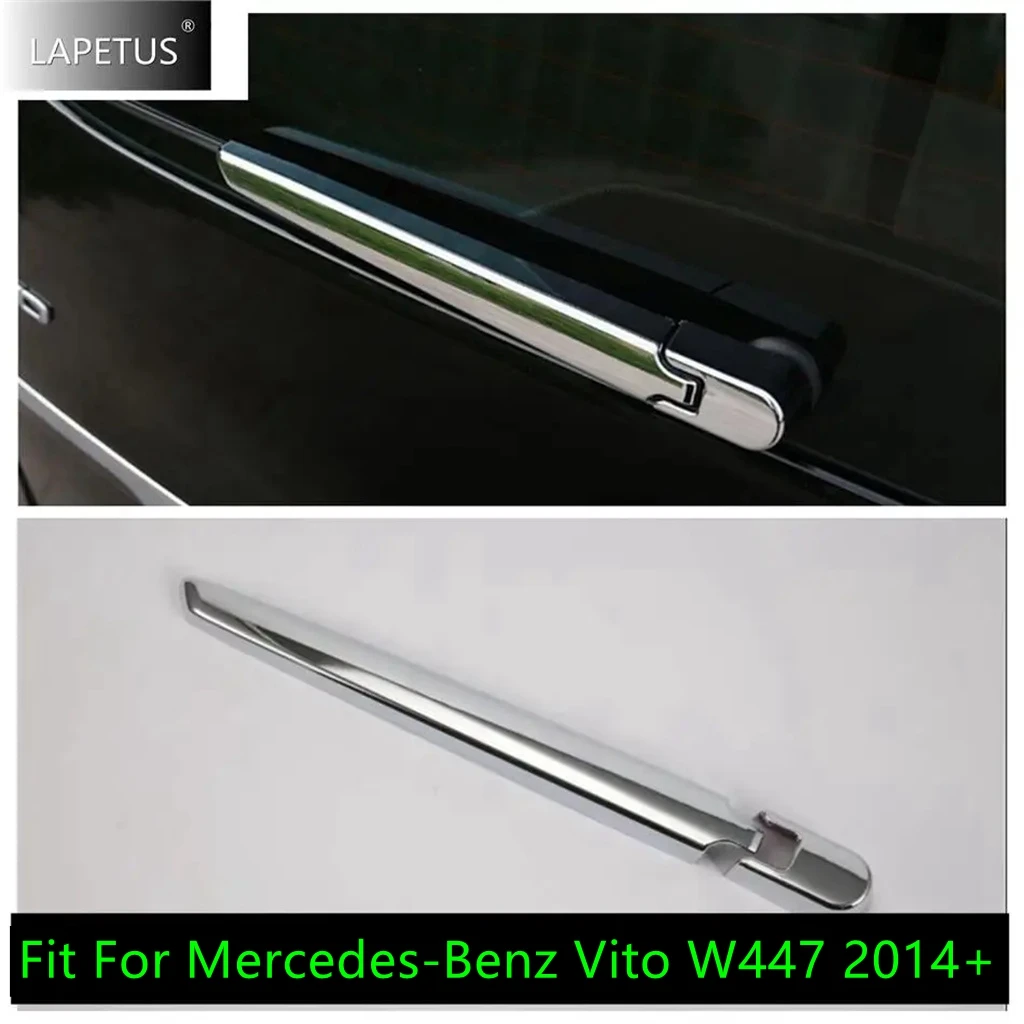 

Chrome Auto Rear Window Windscreen Wiper Decor Stripes Exterior Accessories Cover Trim For Mercedes-Benz Vito W447 2014 - 2021