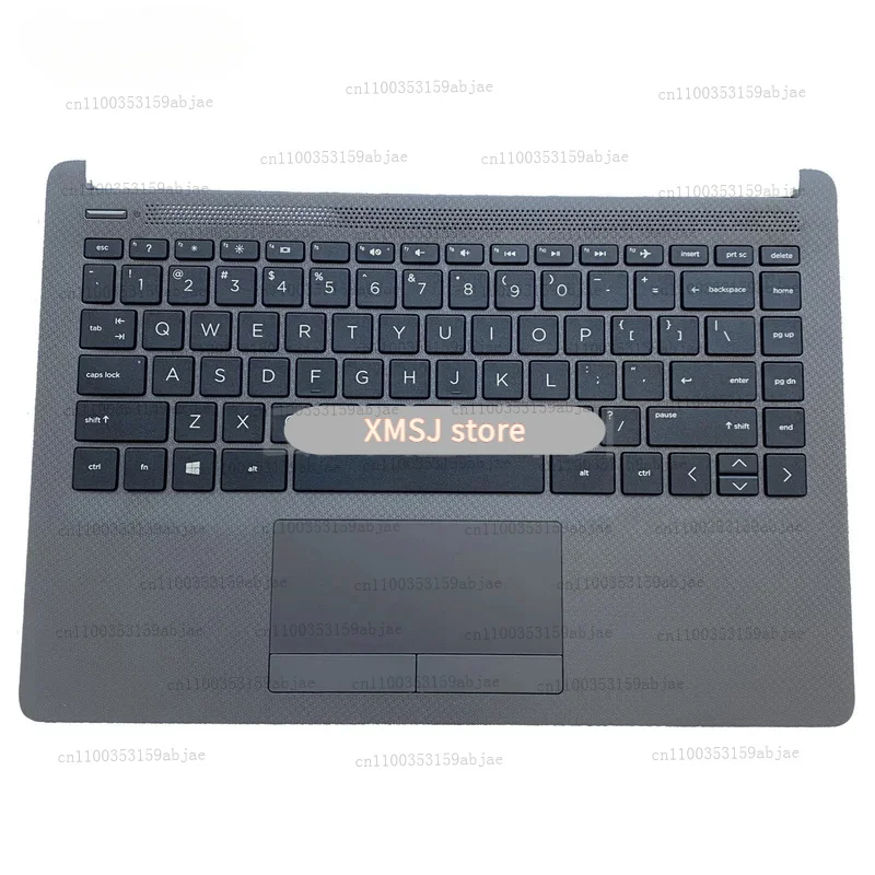 Новинка для HP 14-CF 14-DK 240 245 246 G8, упор для рук с клавиатурой США (серый) M23367-001 14 дюймов