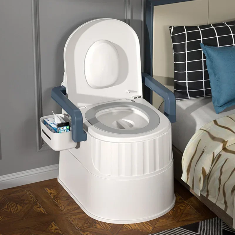 

Special Crowd Toilet Removable Portable Toilet Height Adjustment Camping Toilet Double Cushion Design Toilets With Compact