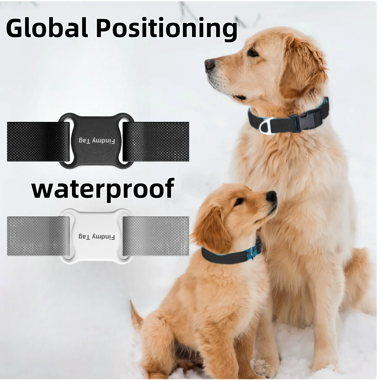 

Mini Pet GPS Tracker Waterproof Compatible IOS Android Universal Global Positioning for Cats and Dogs Pet Products Collar