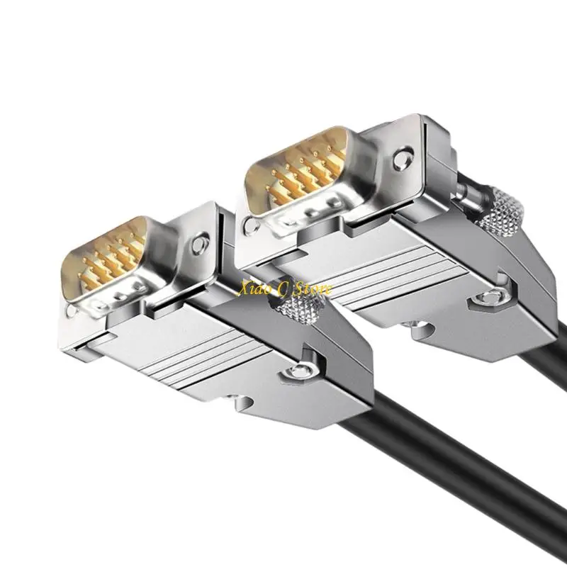 

Y1ae D Sub 15pin VGA Cable 3 Row Design Coppered Connectors 1.5meters усиливает четкость сигнала