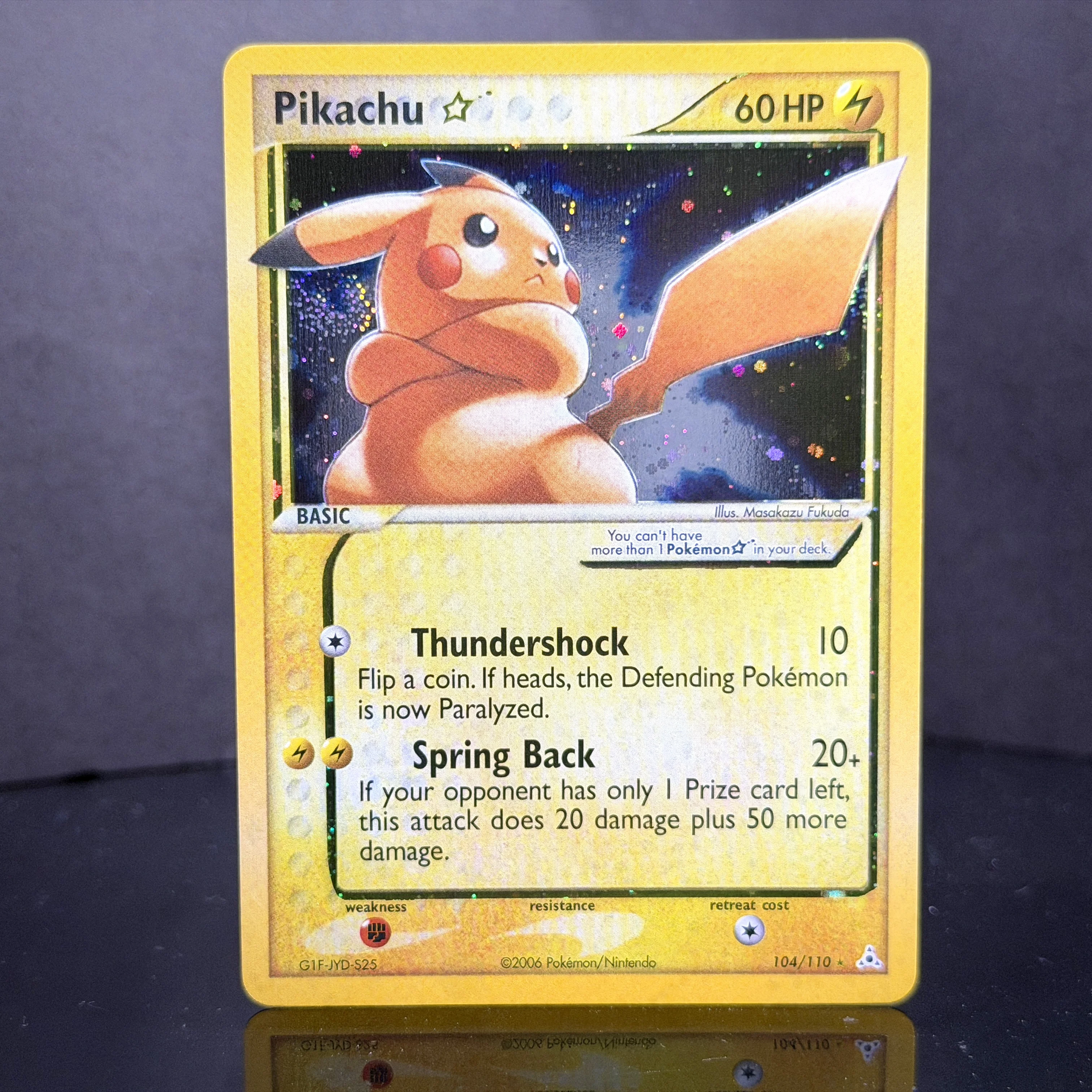 PTCG Pocket EX Power Keepers/Holon Phantoms Gold Star Cosmos Holo Jolteon Flareon Charizard Mew Proxy PKM Karten
