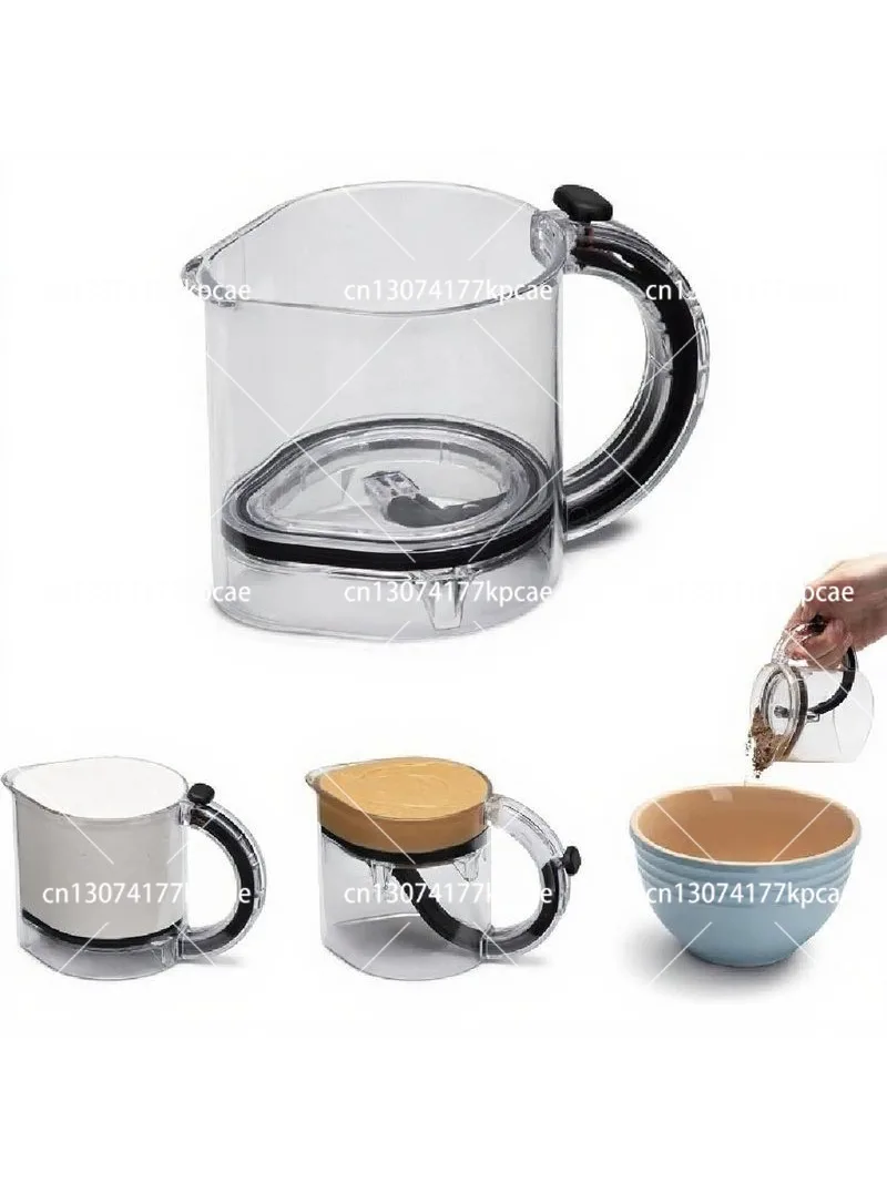 1-in-All Adjustable Measuring Cup, Multi-Function Liquid & Dry with Scale Marks for Baking Cooking