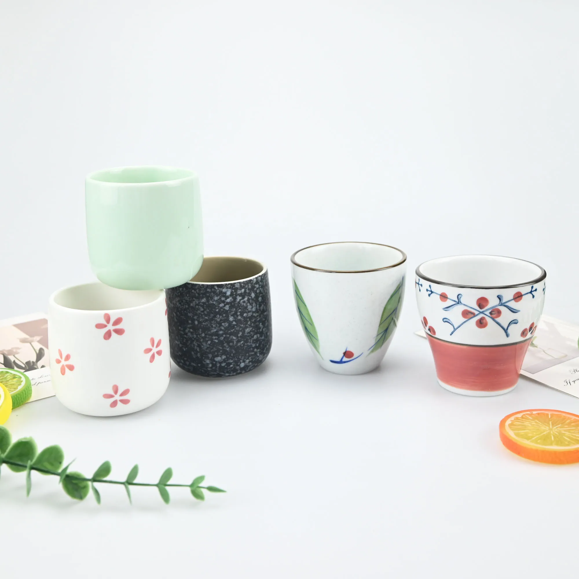 1 Stück Japanischer Stil 120ml Teetasse, Spezial-Kaffeetasse, Matcha-Tasse, Retro Keramik-Wassertasse