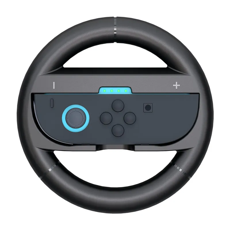 For Nintendo Switch 2 Game Steering Wheel Handle Joy-Con Joystick Handle Racing Steering Wheel Switch Game Controller