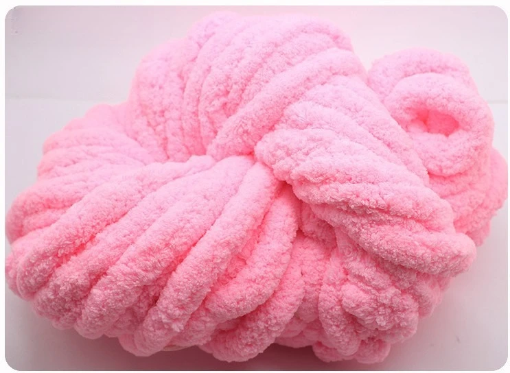 

4pcs 1000g Crochet Hand-spun Thick Ice Stick Thread Extra Thick Single-ply Wool Yarn for DIY Scarf Blanket Cushion Not Shed Hair