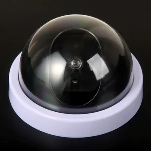 Dome CCTV -WLAN -Überwachungskamera mit blinkender LED, gefälschte Dummy -Kamera, Innen- und Außenüberwachungssystem, Schwarz und Weiß, Kuppel 6 Hauptverkäufe Camara -Fehldecke - №6