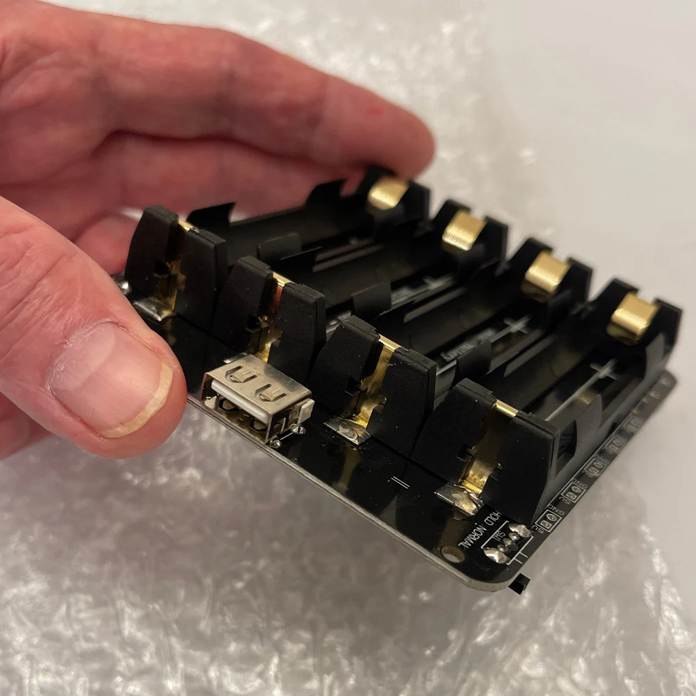 

18650 Battery Holder 5V/2A 3V/1A with Raspberry Pi Two Voltage 18650 Lithium Battery Shield V3 Development Board Compatible