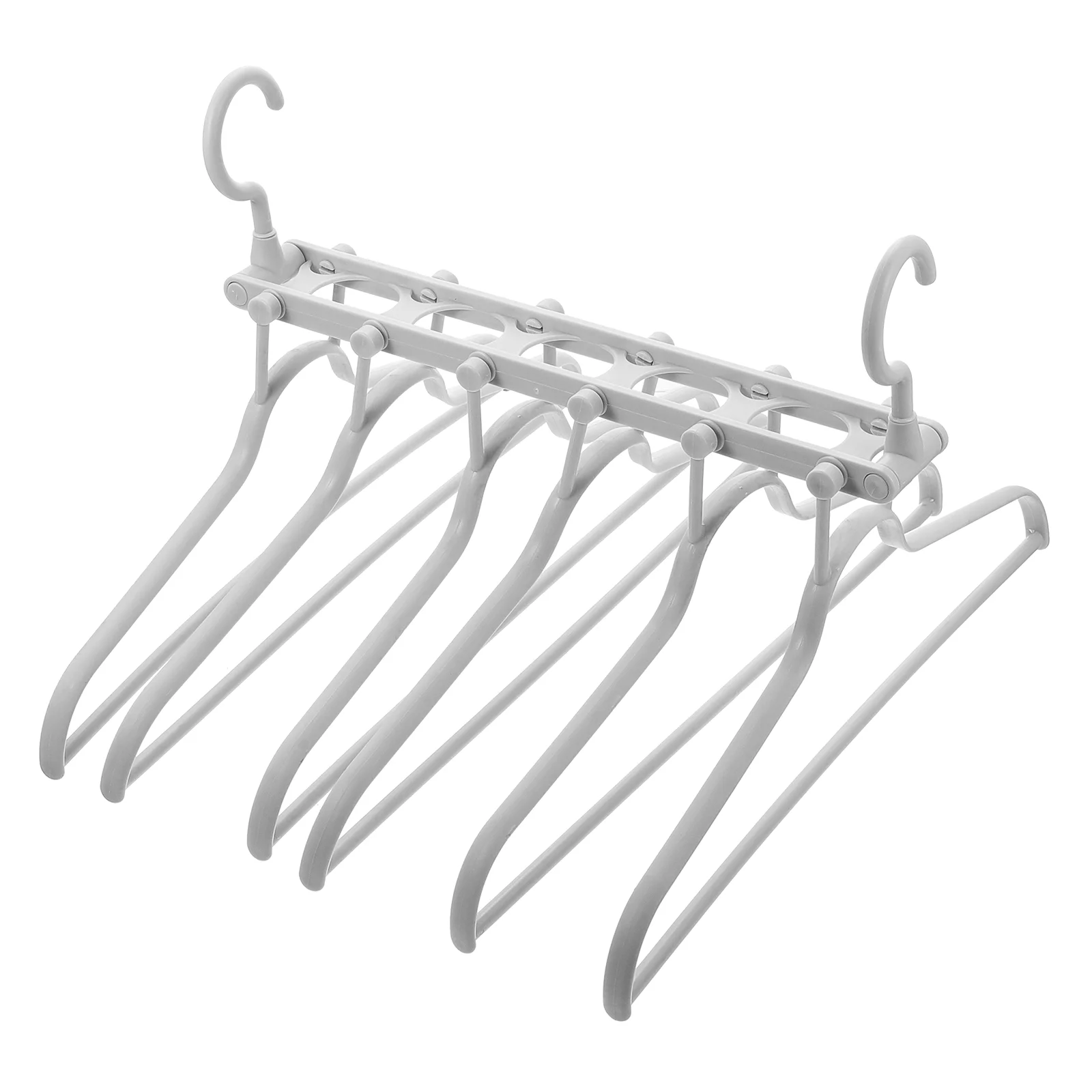 

Pants Rack Folding Hanger Hangers Space Saver Plastic Suit Closet Storage Organizer