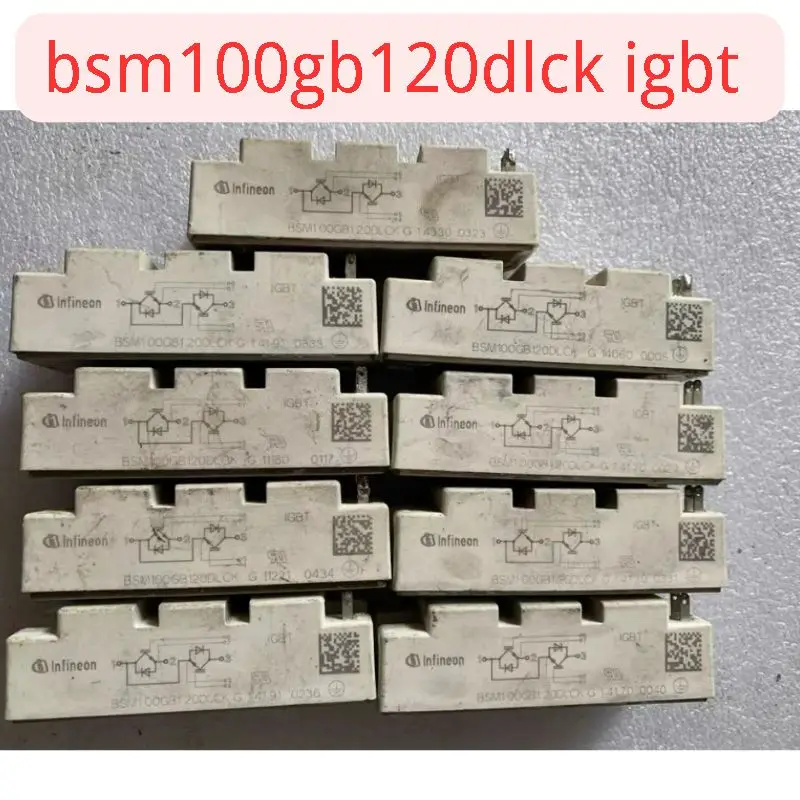 

Second-hand BSM100GB120DLCK igbt module in good working condition