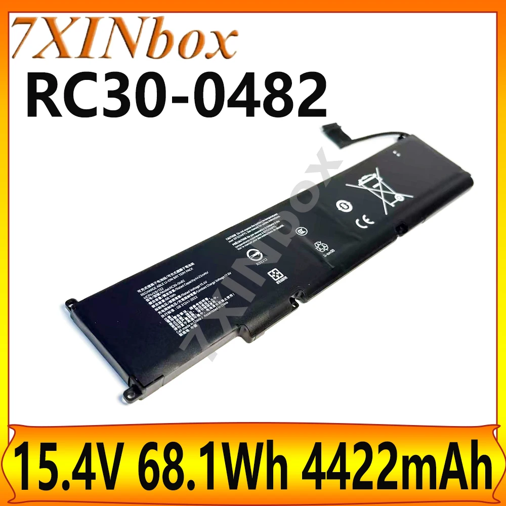 

7XINbox New 68.1Wh RC30-0482 15.4V 4422mAh OEM Laptop battery For Razer Blade 14 2024 RTX 4070 RZ09-0508 RZ090508 RC300482