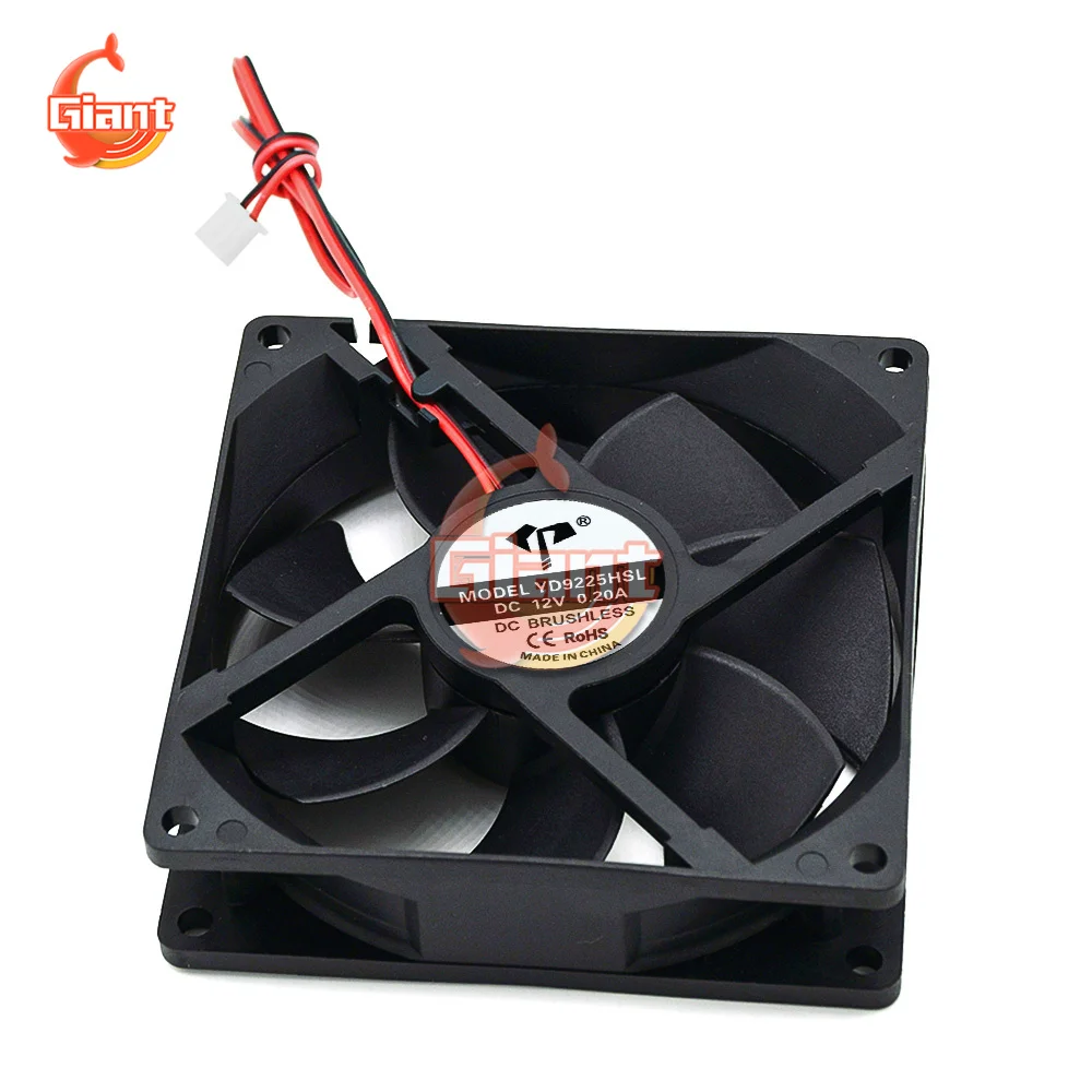 92mm 9225 Computer Case Cooling Fan 92x92x25mm DC 5V 12V 24V 2 PIN PC CPU Cooler Fan 90mm 9cm