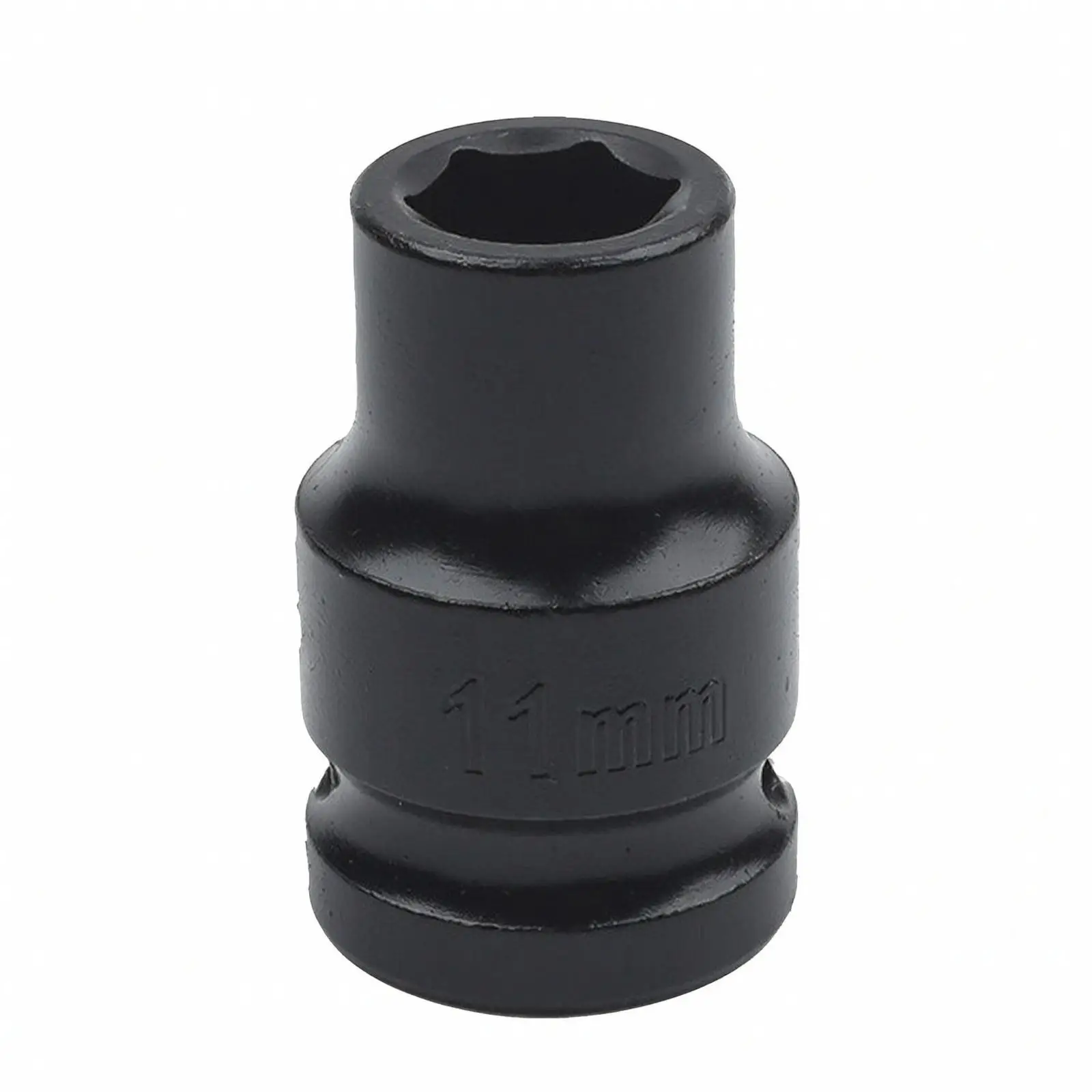 1/2 Inch Pneumatic Impact Socket Heavy Duty Hex Chrome Moly Steel Retaining Pin Design for Pneumatic Wrench