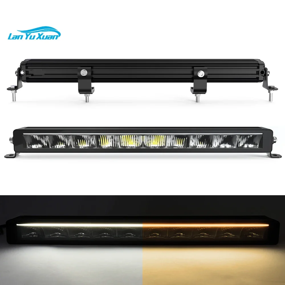 

Factory Wholesale Lightbar DRL Off Road Driving Light With Vertical Park Light ECE R112/ R10/ R7 /IP68 LED Light Bar