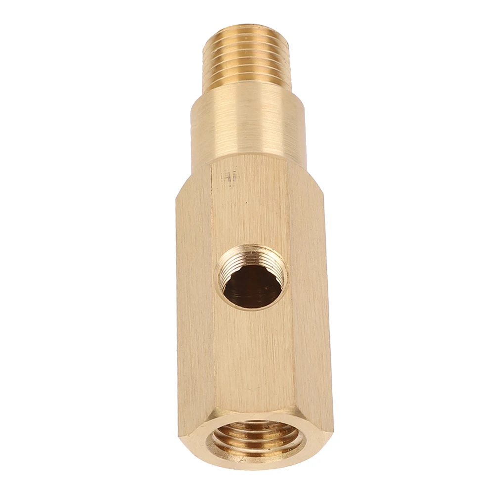 Oil Pressure Gauge Adapter 1/4 NPT Brass T Piece Sender Fit for Falcon BA BF FG - 4.0 and V8 NPT Oil Pressure Gauge Adapter