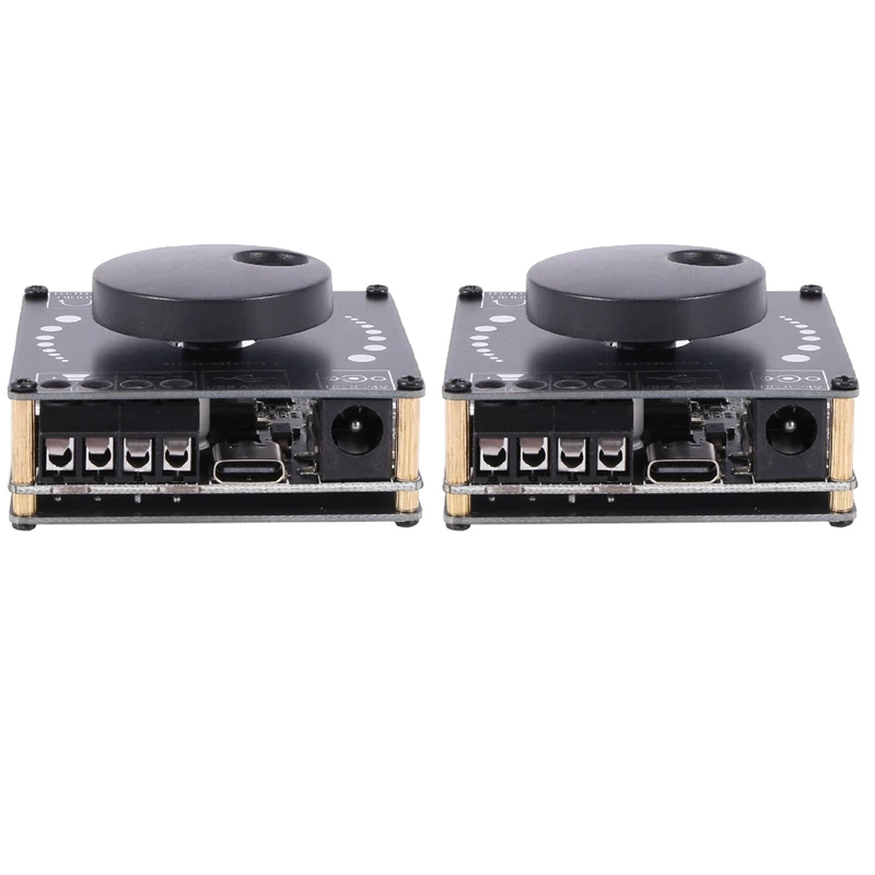 2X XY-AP50L Mini Bluetooth 5.0 50W+50W Wireless Audio Power Digital Amplifier Board Stereo Amp 3.5MM AUX USB APP