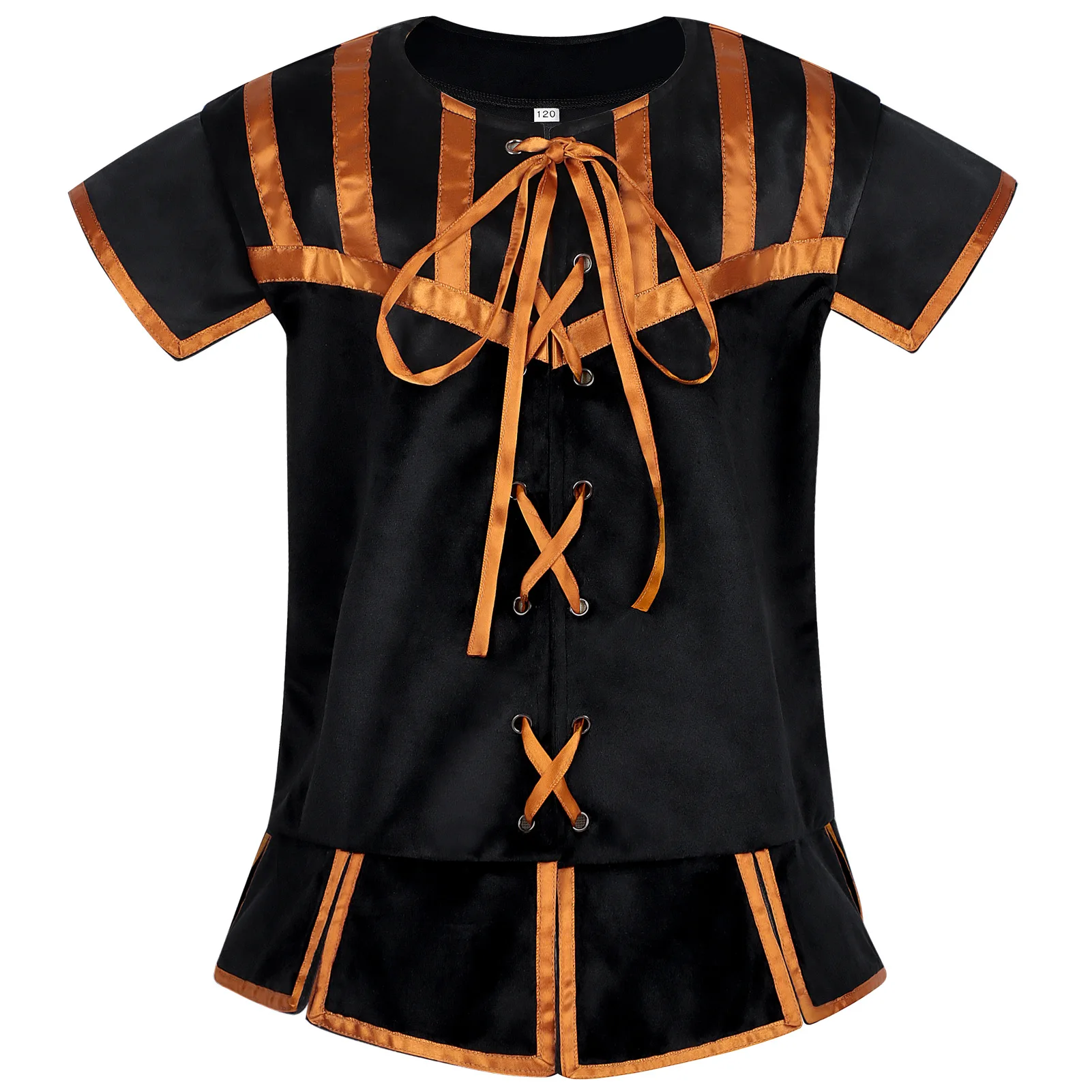 Mittelalterliche Weste Gothic  – Medieval Gothic Lace Up Pirate Shirt Bewertung und Preis