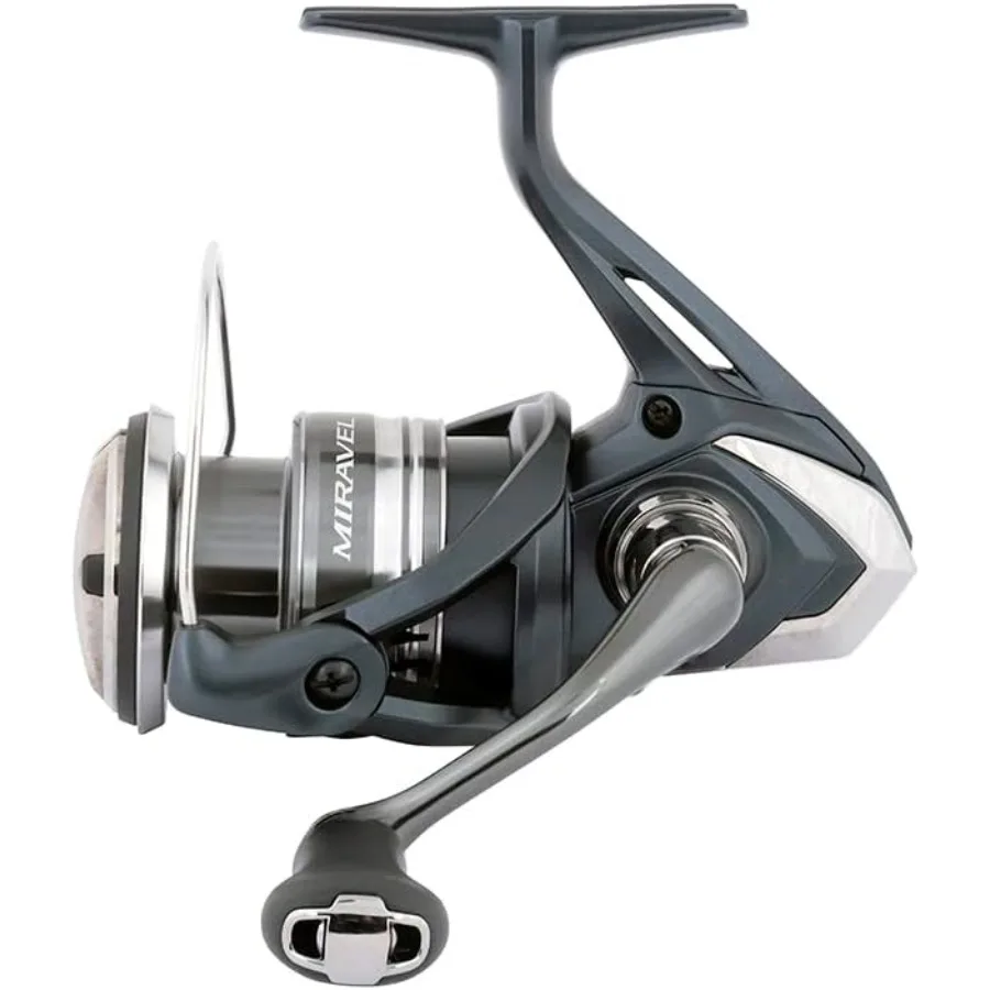 

MIRAVEL Spinning Reels MIRC5000XG Fishing Gear for Saltwater and Freshwater Angling HighSpeed Retrieval with Precision Ball Bea