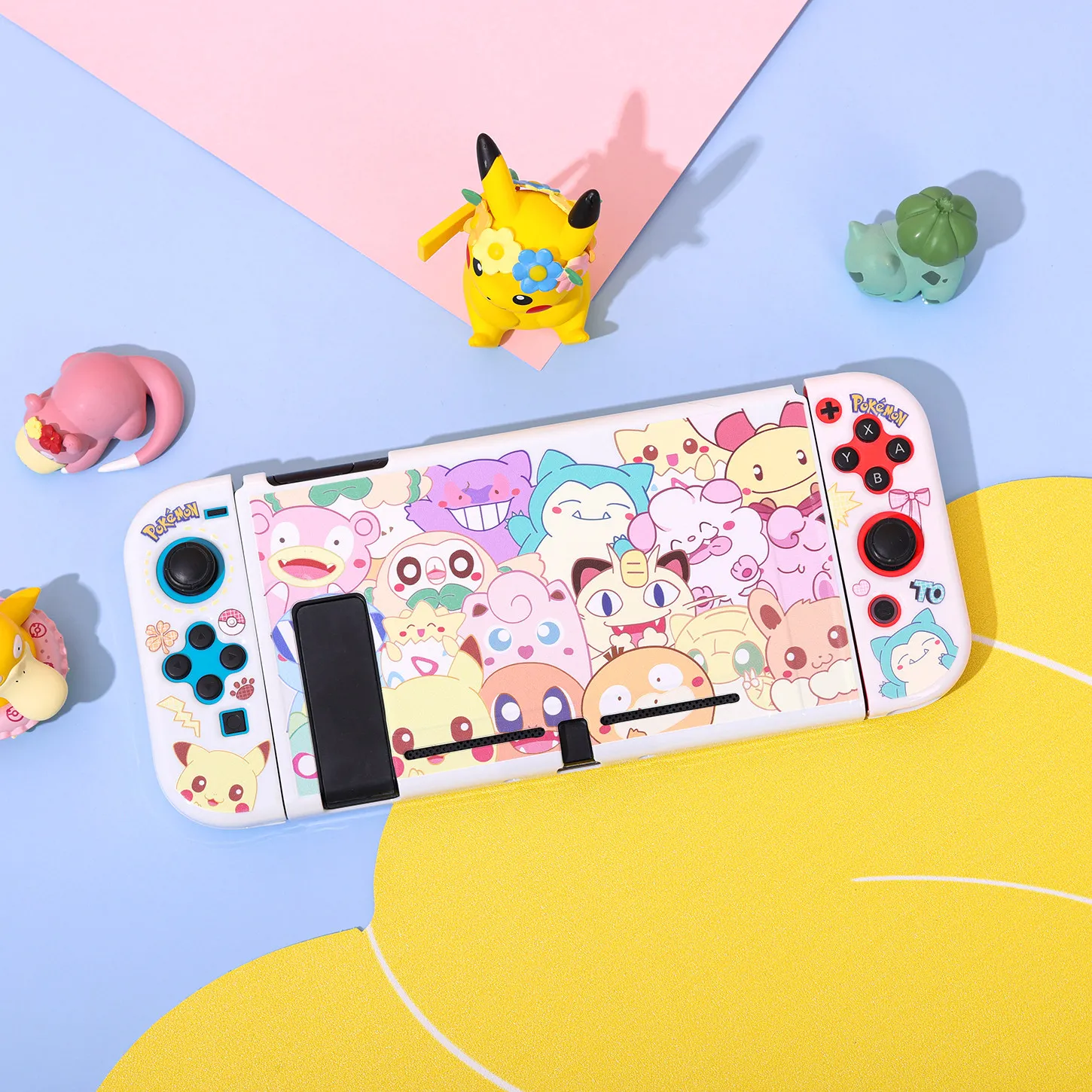 Cartoon Switch 2 Split Protective Case for Nintendo Switch 2/OLED Cute Shock-Resistant NS Joy-Con Case Game Console Accessories view 5