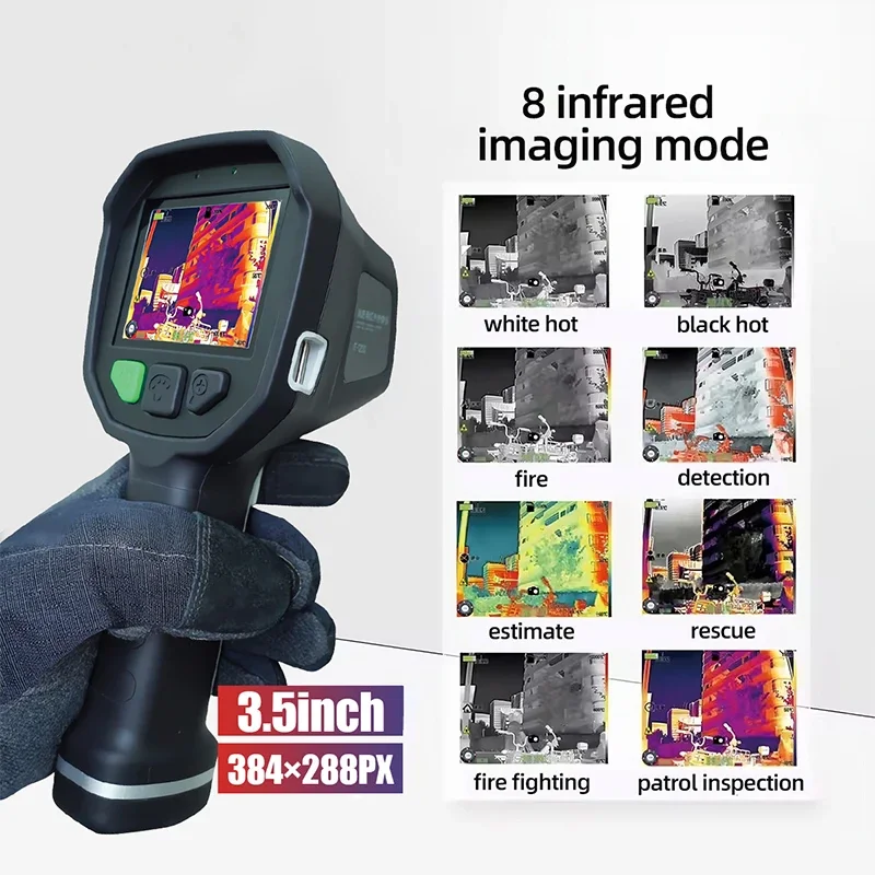 China Handheld LSJ-F1200 Fire Fighting Thermal Imaging Camera Manufacturer for Fire Rescue