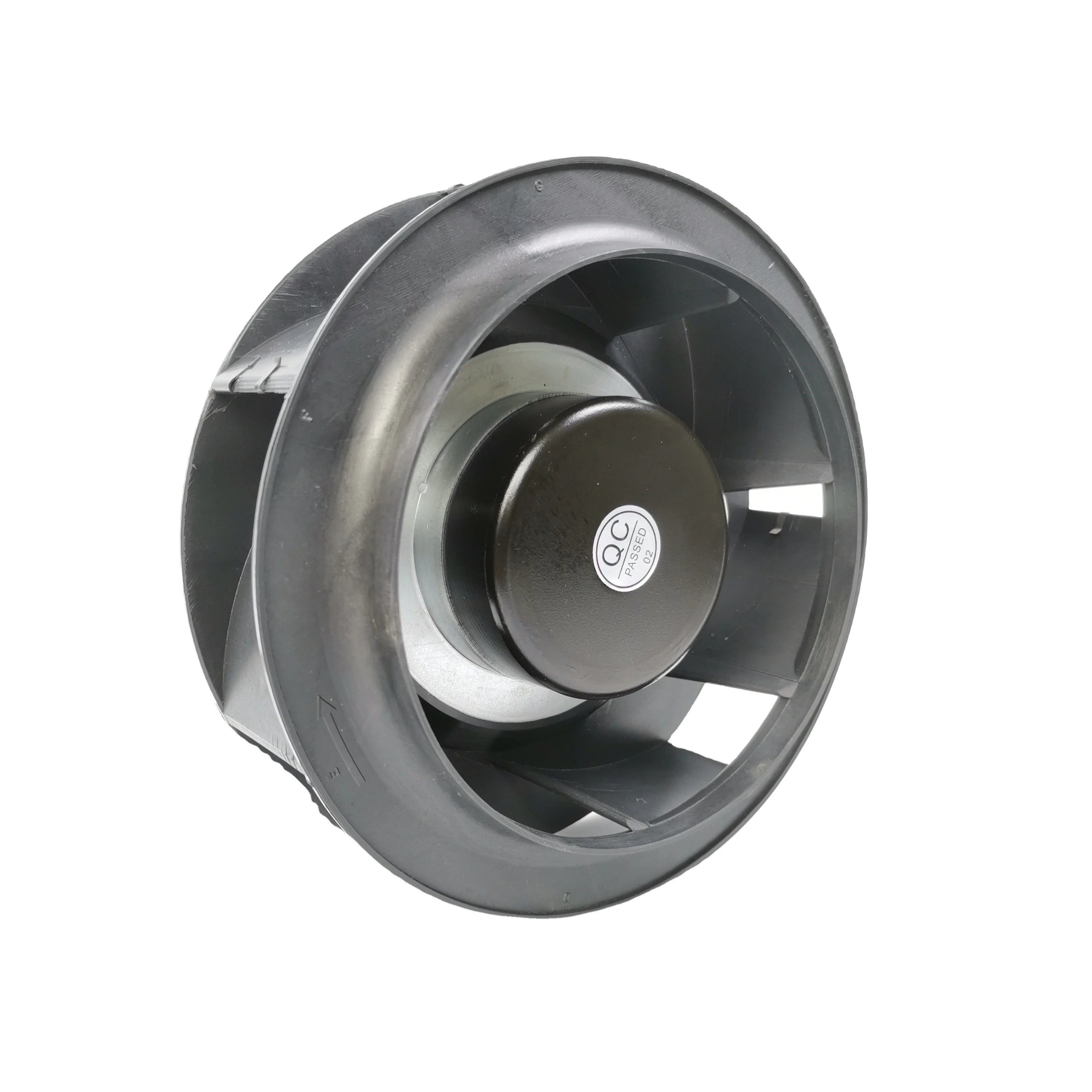Brushless DC Ventilation Fan 175*69mm Plastic Wheel Solar 12V/24V/48V Air Cooling Industrial Kitchen Use Telecom Cooling