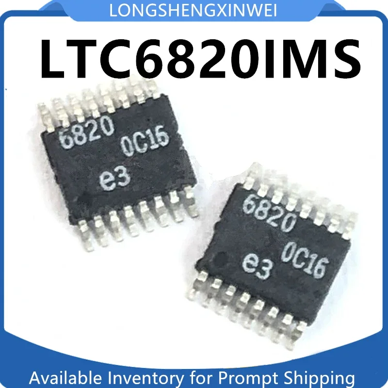 1PCS  LTC6820IMS LTC6820 LTC6820HMS NEW MSOP16 Isolated Communication Interface IC