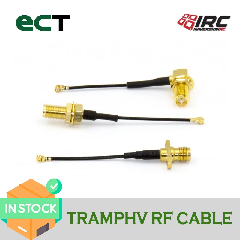 

ImmersionRC Tramp HV Accessory Pack, RF Cables, U.FL to SMA Three different RF Cables to support most installations