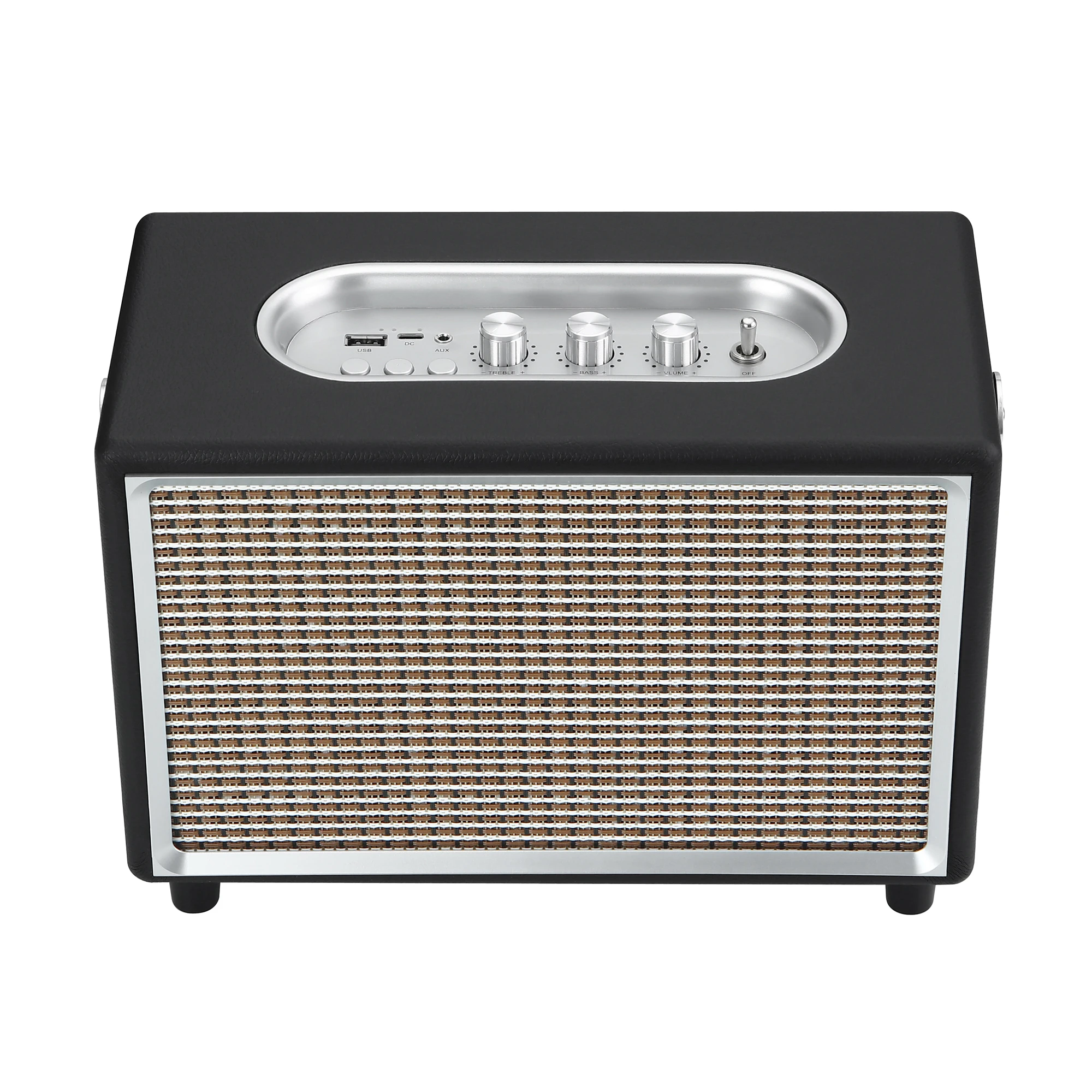 

Wireless Speaker Desktop Speakers Home Music System 40W Wood Bookshelf Stereo Speakers Support AUX Audio and USB