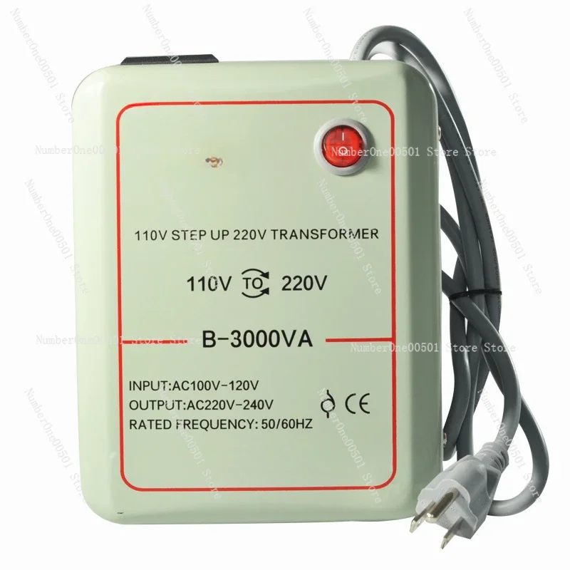 

Power Transformer 220V To 110V B-3000VA 1500W Voltage Converter 110 Volts To 220 Volts