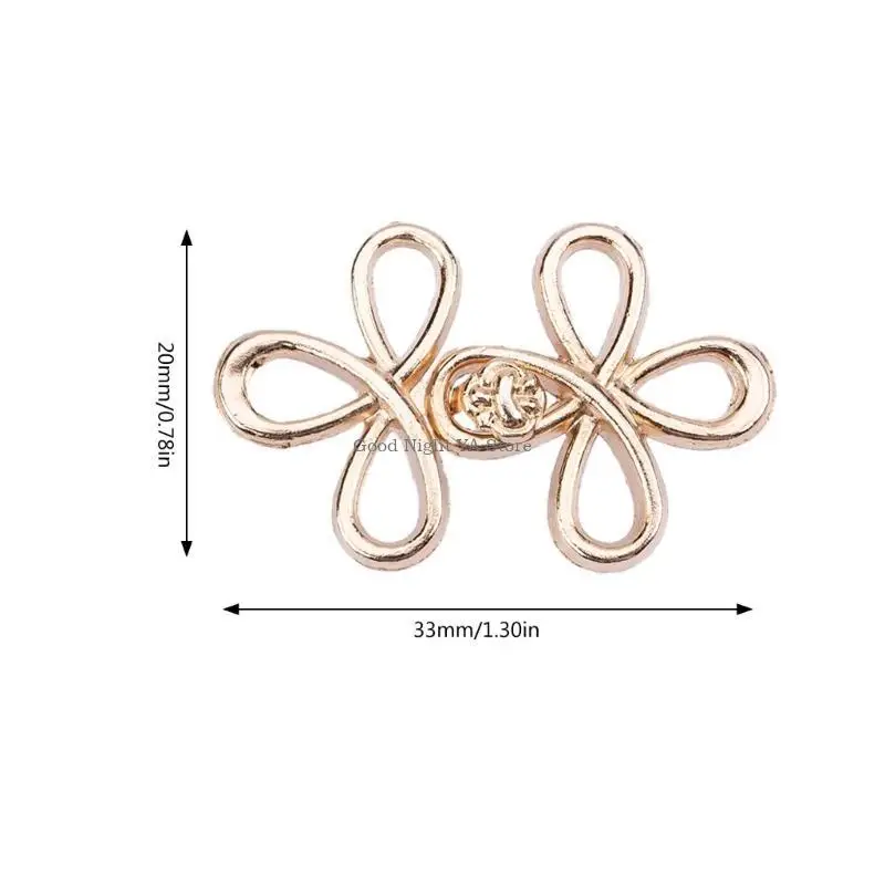 Verwijderbare broche buckle taille aanscherping pin taille fitness haak onzichtbare