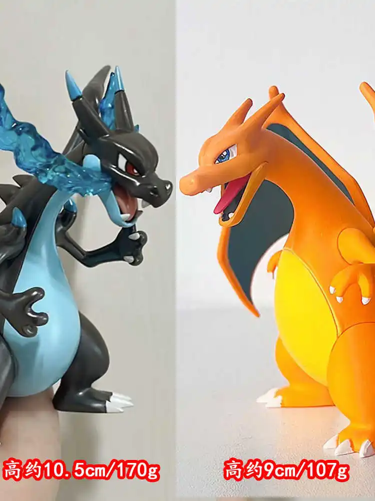 New Pokemon Tyranitar Charizard Anime Figure Cute Statue Toys Pvc Model Desktop Collection Decorations Children Birthday Gifts