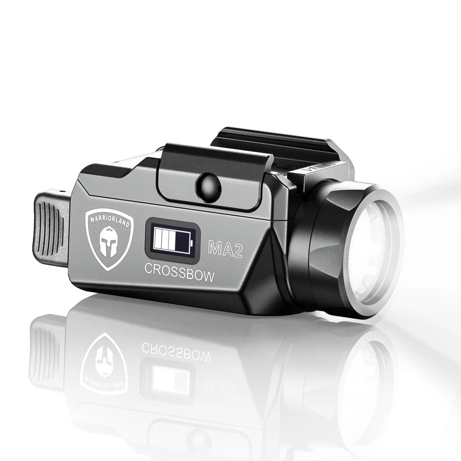 

MA2 Compact Pistol Light,Fits G17/ G19/ P365/ G3C/ G2C/ M&P 9/Hellcat Pro/1911 and Other 60+ Handguns,800-Lumen Universal Rail