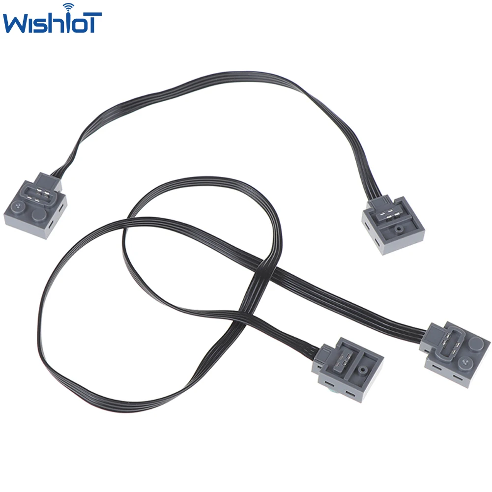 Power Functions Extension Wire Cord Connectors 25/50cm Compatible with legoeds MOC Motor 8886 8871 8870 LED Light Link Line 8869