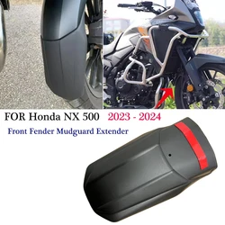 For Honda NX500 nx 500 2023 2024 Motorbike Front Wheel Extension Fender