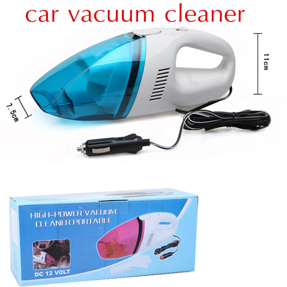 

12V 60W Car Vacuum Cleaner Portable Cleaner Wet & Dry Handheld Portable Mini Portable Cleaner Accessories