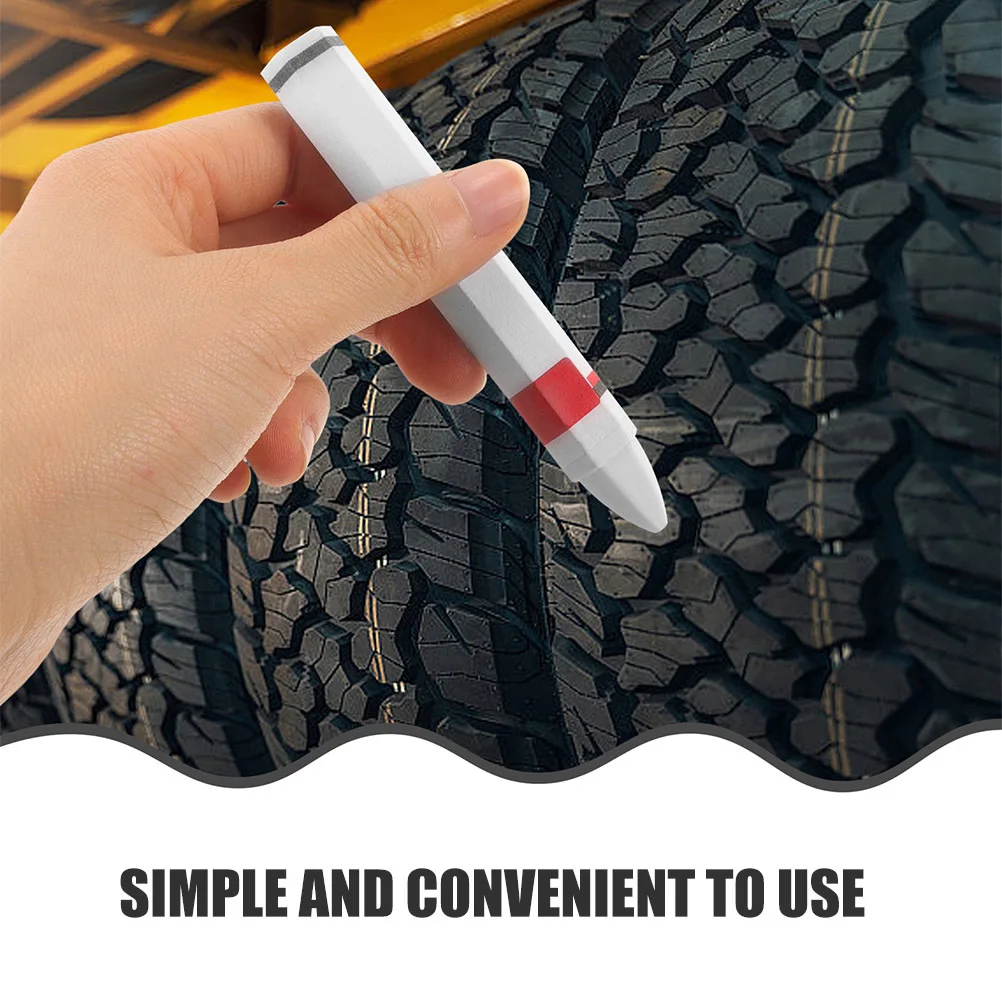 

3Pcs Tire Marking Pens Multifunctional Wax Marker for Car Tires Construction Graffiti Chalk Automotive Supply Tool