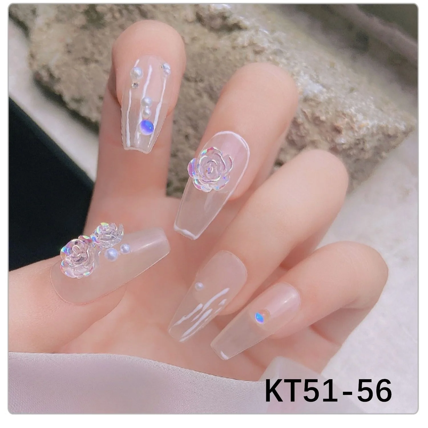 SNASAN Flügel Schleife Blumen Mond Stern Silikonform für Schönheit Nail Art DIY handgemachtes Werkzeug kleine Perlen Polymer Clay Form – Detail 12