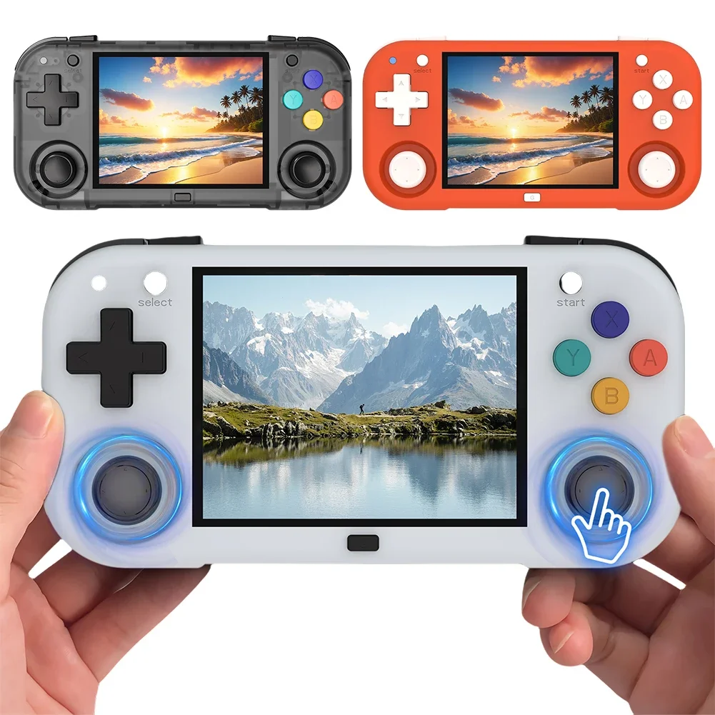 Handheld Game Console 2.8inch IPS Screen Retro Simulator Video Player Linux OS Portable Console Cortex-A53 Children Gifts