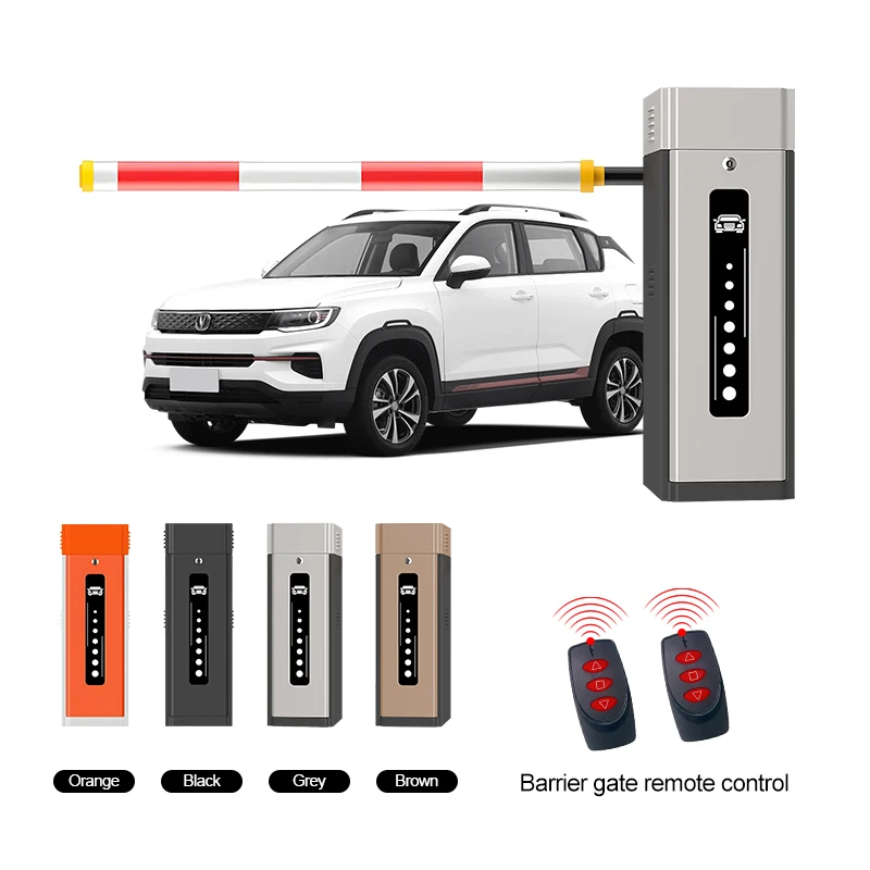 Automatic electronic steel guardrail gates, traffic guardrails, for highways