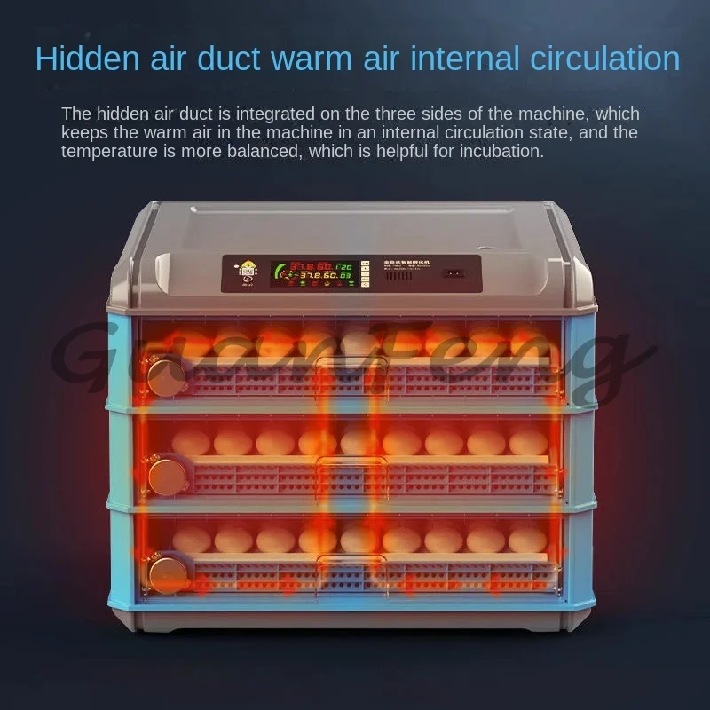 Automatic power incubator Dual voltage large capacity incubator