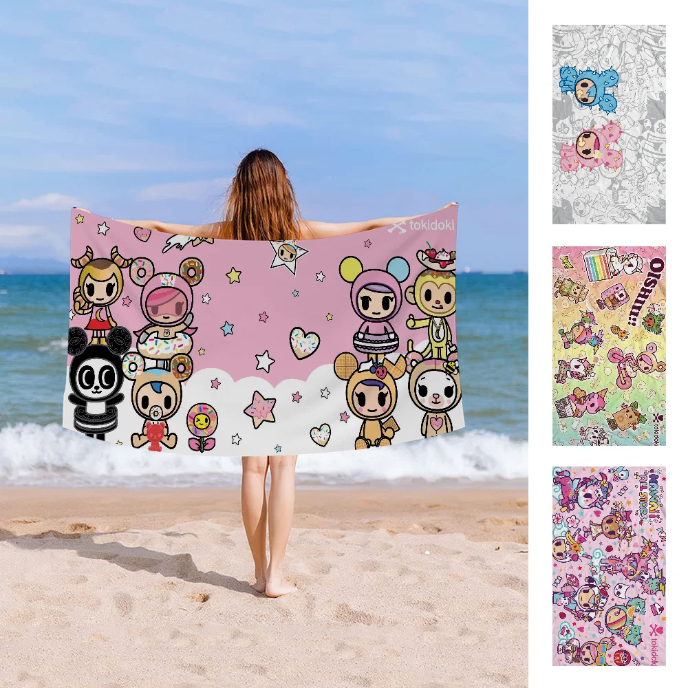 Japan T-Tokidoki Towel Microfiber Beach Towel Absorbent Quick dry Soft Yoga Swimming Resort Mountain Climbing Towel