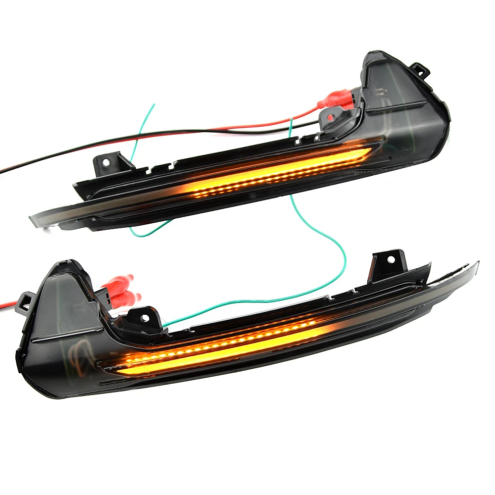 2PCS Dynamic Blinker for Audi A6 C7 C7.5 4G S6 LED Turn Signal 2013 2014 2015 2016 2017 2018 RS6 Arrow flasher mirror repeater