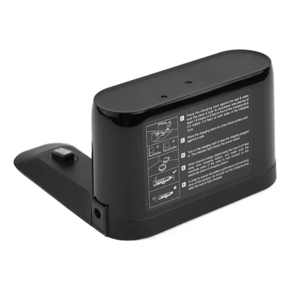 Base de chargeur noire avec capacité de charge rapide, sans chargeur pour aspirateur Robot UMMUND T7S, pièces d'appareils ménagers, 1 pièce