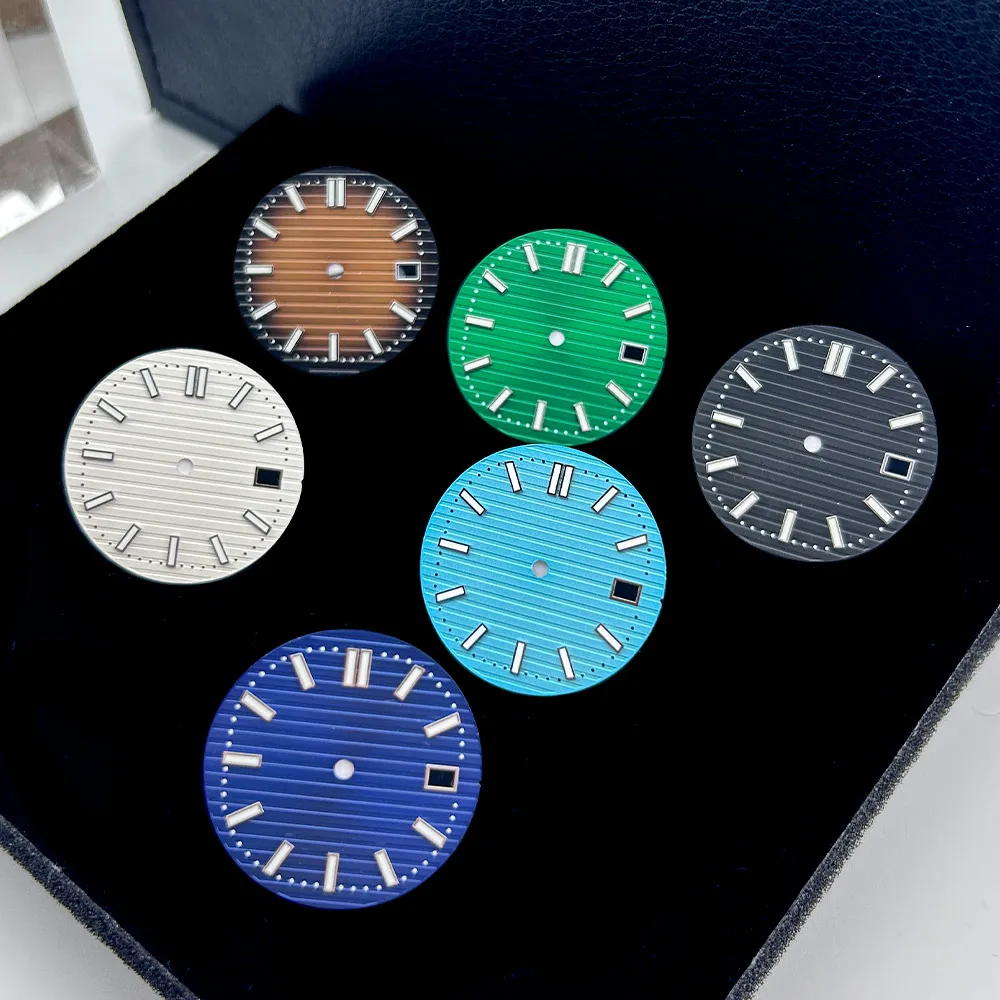 29.8mm  dial pointer Classic combination product C3 green Luminous light fit NH35 movement watch parts accessories