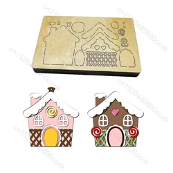 New Christmas Wooden Dies Cutting Dies Scrapbooking /Multiple Sizes /V-8933