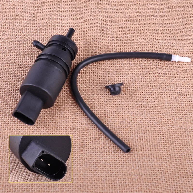 8260A109 2Pin Windshield Windscreen Wiper Washer Pump Motor Fit For Mitsubishi Lancer 2008-2015