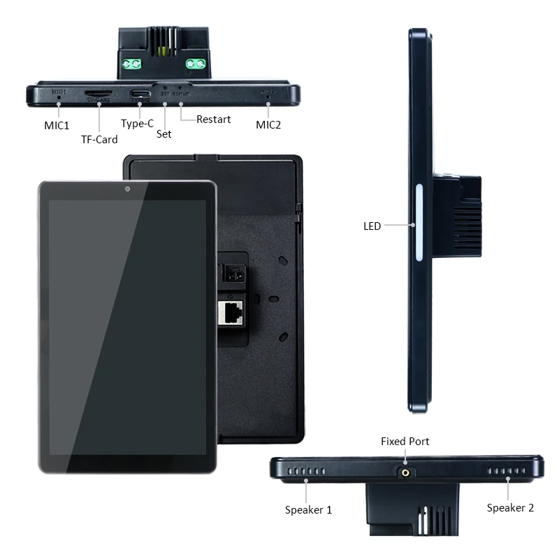 [Surge in Bestellungen] Smart Home Automation-Bildschirm 8 Zoll Android 11 Tablet PC RJ45 POE Embedded Control Touch Panel
