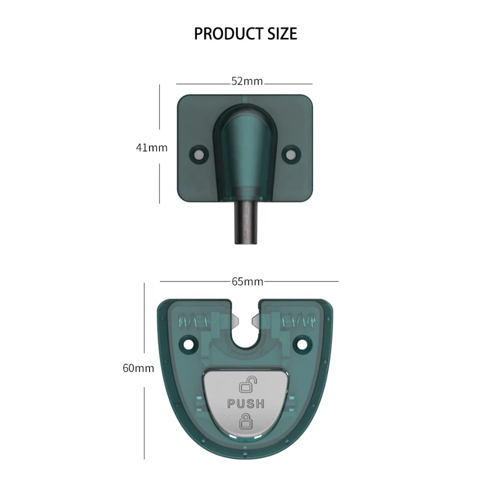 Windproof Silent Door Sucção Design ABS Silent Door Stopper Mudo Rolha de porta não magnética Posting Door Holder para o cuidado do bebê