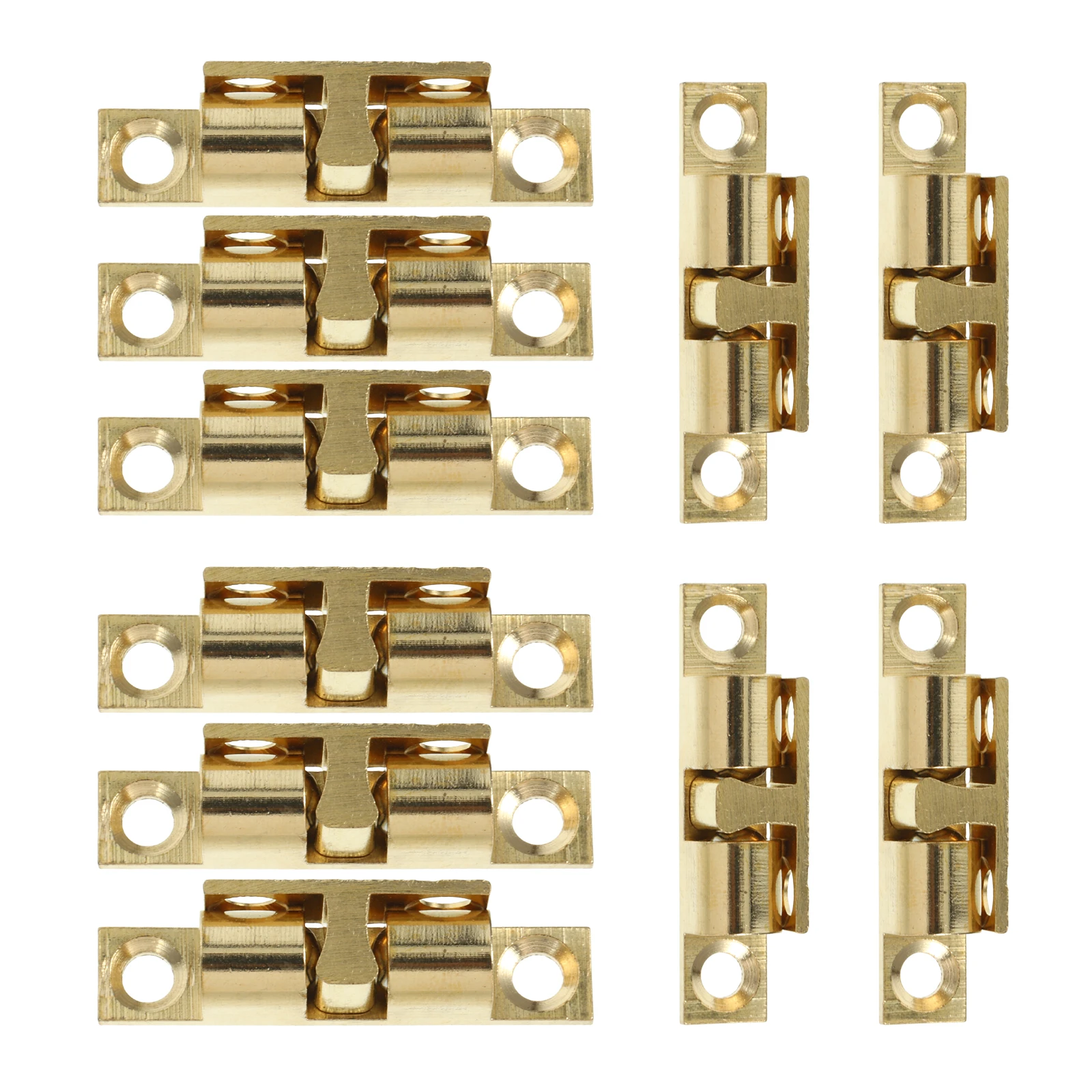 

10 Pcs Bead Buckles 40mm Ball Roller Catches Furniture Cabinet Door Latches Furniture Ball Catch Gold Hardware Replacement