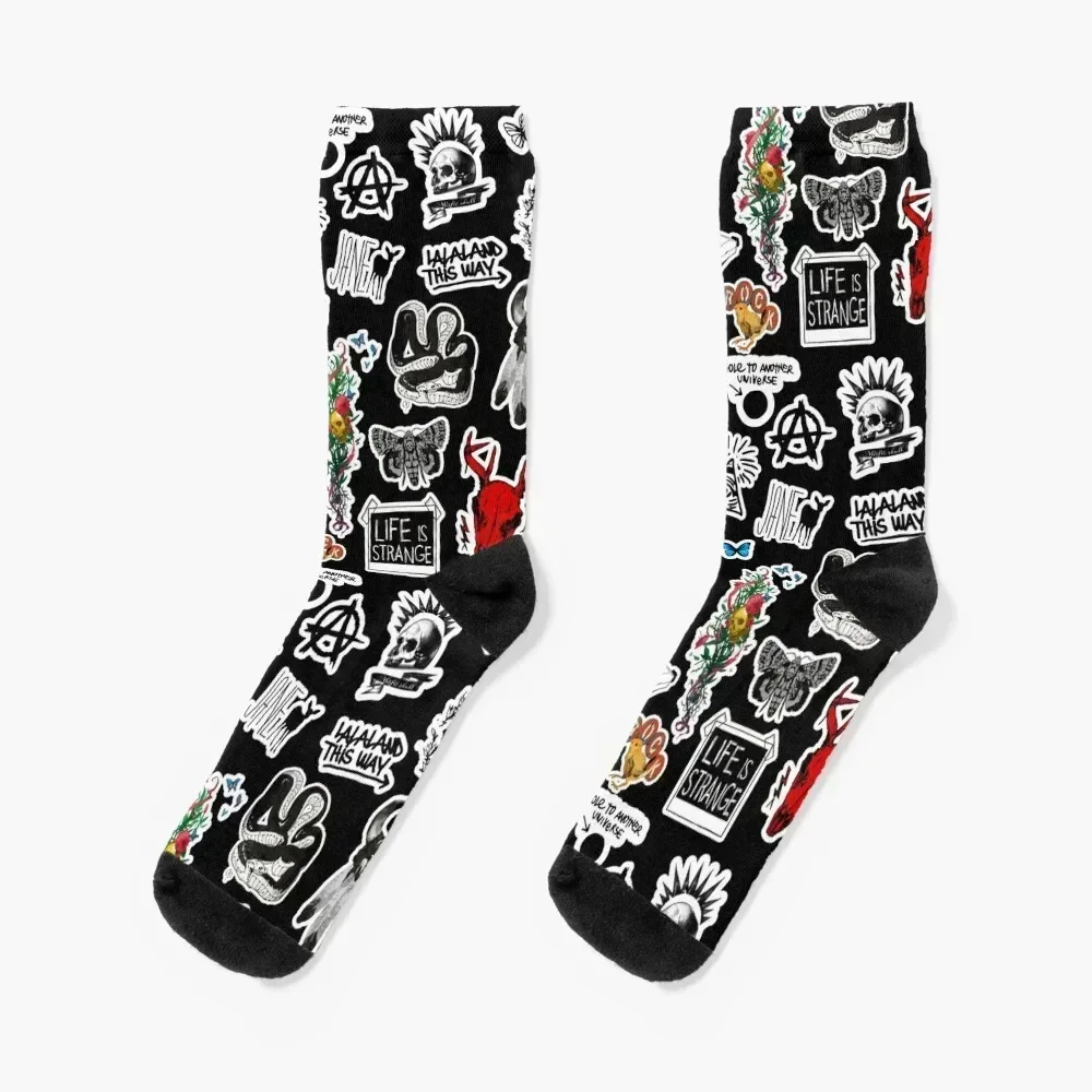 

Life is Strange Pack Socks cute Heating sock custom sports christmas gift Socks For Man Women's